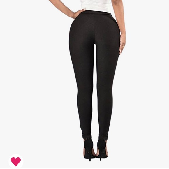 Hot❤️🔥NWT Sexy Lace Up Black Pants - Picture 5 of 14